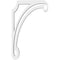 Ekena Millwork Arch Architectural Grade PVC Bracket, 5/8"W X 5 1/2"D X 9"H BKTP01X05X09AH - alternate 2